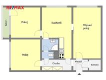 Prodej bytu 3+1, Praha - Záběhlice, Narcisová, 73 m2