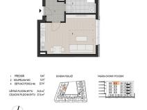 Prodej bytu 1+kk, Plzeň, 38 m2