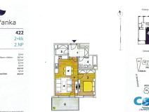 Prodej bytu 2+kk, Praha - Modřany, K Vystrkovu, 58 m2