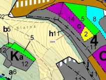 Dražba lesa, Slopné, 471 m2