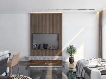 Prodej bytu 1+kk, Agios Amvrosios Keryneias, Kypr, 33 m2