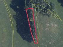 Prodej lesa, Dubnice, 815 m2