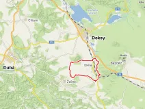Dražba pozemku, Okna, 5544 m2