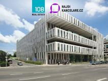 Pronájem kanceláře, Praha - Karlín, Karolinská, 886 m2