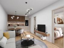 Prodej bytu 1+kk, Praha - Košíře, Hlaváčkova, 32 m2