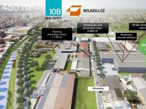 Pronájem skladu, Zlín, Rybníky IV, 3300 m2