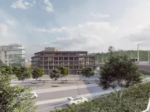 Pronájem kanceláře, Praha - Hlubočepy, Strakonická, 128 m2