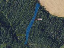 Dražba lesa, Žďárec, 2615 m2