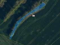 Dražba pozemku, Olešná, 414 m2