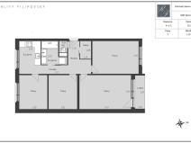 Pronájem bytu 4+1, Ústí nad Labem, SNP, 82 m2
