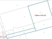 Prodej komerčního pozemku, Brno, Kšírova, 3534 m2