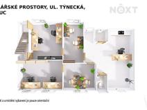 Pronájem kanceláře, Olomouc, Týnecká, 100 m2