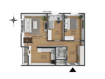 Prodej bytu 3+1, Benešov, Jiřího Horáka, 59 m2