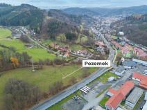 Prodej komerčního pozemku, Vsetín, 1164 m2