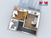 Pronájem bytu 1+1, Ralsko - Kuřívody, 33 m2