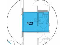 Pronájem bytu 1+kk, Praha - Stodůlky, Mukařovského, 13 m2
