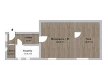 Prodej bytu 2+kk, Ostrava, Na Jánské, 62 m2