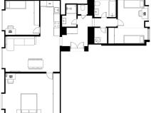 Prodej bytu 4+kk, Praha - Holešovice, Na Maninách, 95 m2