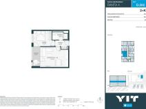 Prodej bytu 2+kk, Praha - Hlubočepy, Wassermannova, 44 m2