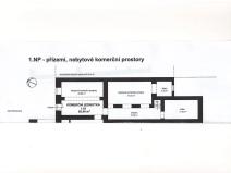 Prodej obchodního prostoru, Brno, Merhautova, 85 m2