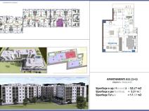 Prodej bytu 2+kk, Golem, Albánie, 57 m2