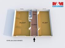 Pronájem obchodního prostoru, Nýřany, Revoluční, 47 m2