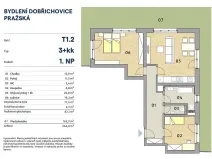 Prodej bytu 3+kk, Dobřichovice, Souběžná, 246 m2