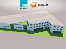 Pronájem skladu, Zlatníky-Hodkovice, Technologická, 1100 m2