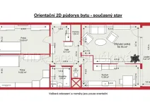 Prodej bytu 3+1, Praha - Chodov, Augustinova, 75 m2