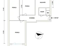 Prodej bytu 3+1, Havířov - Podlesí, Kmochova, 63 m2
