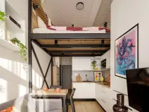 Pronájem bytu 1+kk, Praha - Hloubětín, Poděbradská, 34 m2