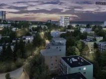 Pronájem bytu 1+kk, Brno, Královopolská, 42 m2