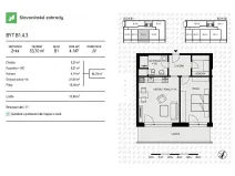 Prodej bytu 2+kk, Olomouc, Loudova, 54 m2