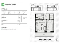 Prodej bytu 2+kk, Olomouc, Loudova, 54 m2