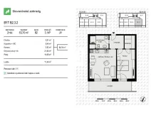 Prodej bytu 2+kk, Olomouc, Loudova, 54 m2