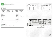 Prodej bytu 2+kk, Olomouc, Loudova, 55 m2