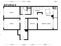Prodej bytu 3+kk, Praha - Michle, Ohradní, 77 m2