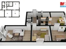 Prodej bytu 3+1, Žatec, Pekárenská, 70 m2