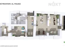 Pronájem obchodního prostoru, Šumperk, Polská, 75 m2
