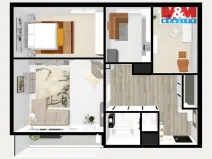 Prodej bytu 3+1, Brno - Starý Lískovec, Dunajská, 66 m2