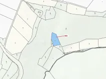 Dražba pozemku, Dešov, 1277 m2