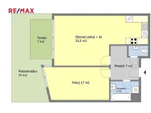 Prodej bytu 2+kk, Praha - Dolní Počernice, Černodolská, 64 m2