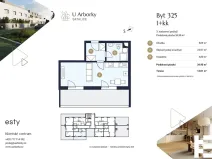 Prodej bytu 1+kk, Praha - Satalice, Za Novákovou zahradou, 35 m2