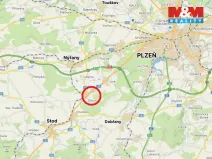 Pronájem komerčního pozemku, Zbůch, 7600 m2