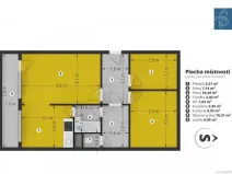 Prodej bytu 3+1, Praha - Podolí, Kaplická, 63 m2
