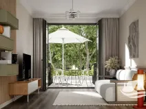 Prodej bytu 1+kk, Primorsko, Bulharsko, 55 m2