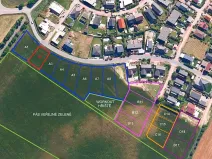 Prodej pozemku pro bydlení, Hrušovany u Brna, Pod Střediskem, 741 m2