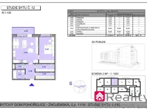 Prodej bytu 2+kk, Pohořelice, Znojemská, 61 m2
