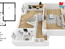 Prodej rodinného domu, Nový Bydžov, Lidická, 79 m2