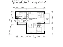 Prodej bytu 2+kk, Lanškroun, Vančurova, 50 m2